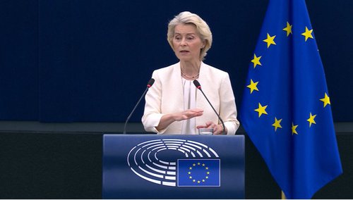 EC President von der Leyen outlines EC's priorities in State of the Union speech